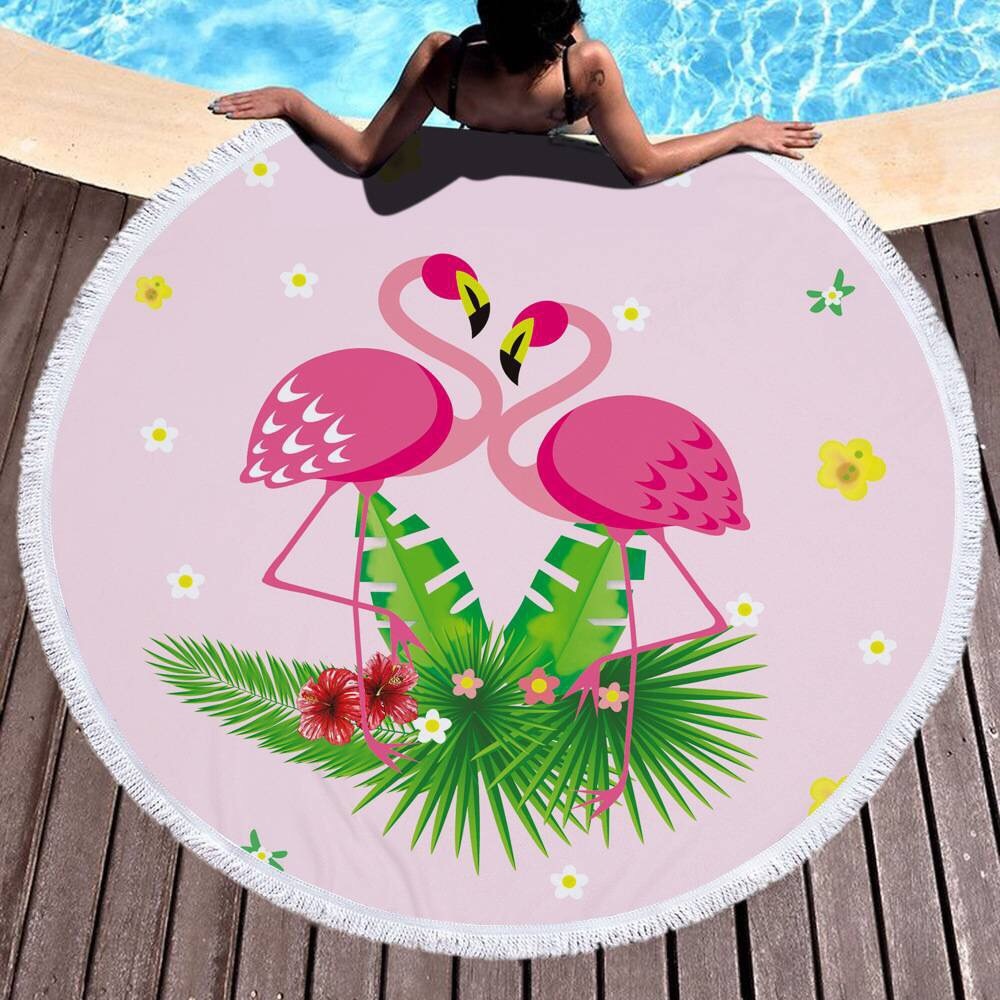 🧚🏽‍♂️LOVE BIRDS BEATCH/BATH TOWEL🧚🏽‍♂️